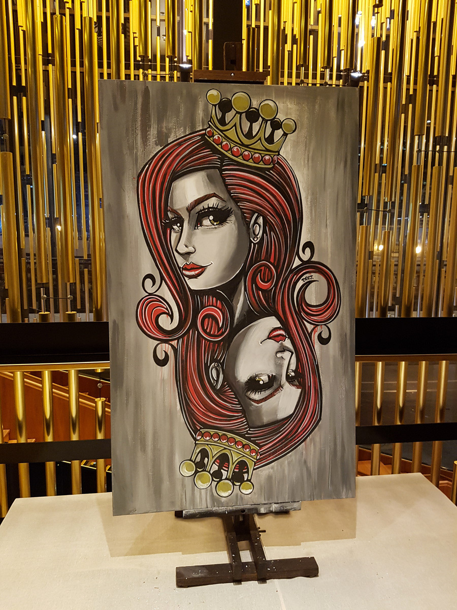 900x1200 Art By Paul Deej - Heath Ledger Painting