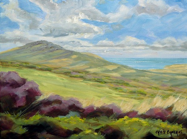 600x447 Newport Pembrokeshire Painting - Heather Painting