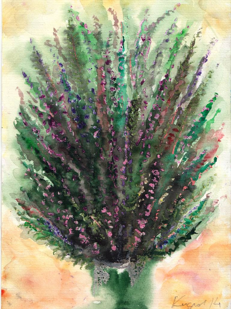 770x1027 Saatchi Art Heather Painting By Andre Keaslov - Heather Painting