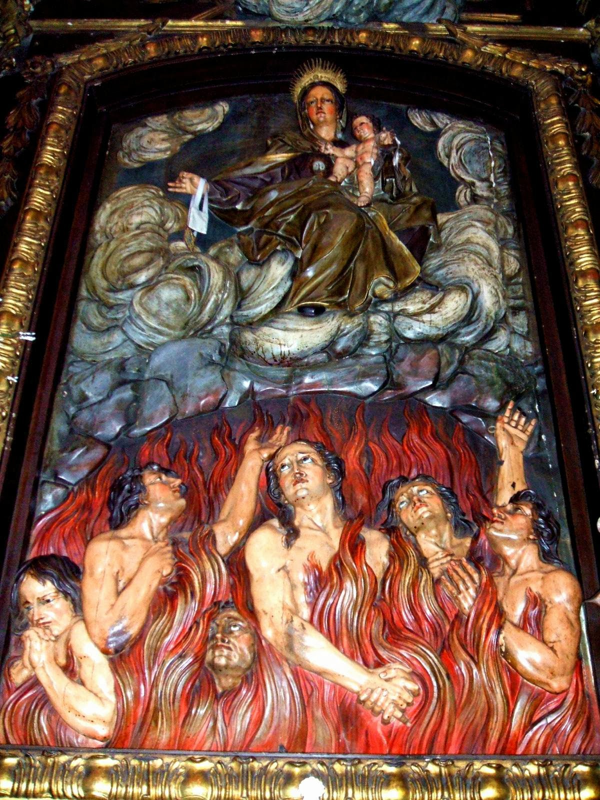 1200x1600 Daily Light Of Christ - Heaven Hell And Purgatory Painting