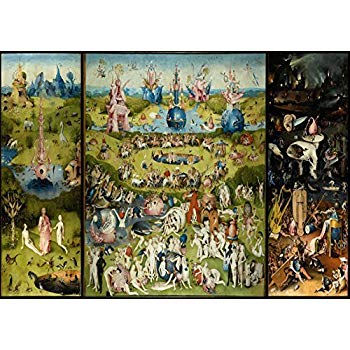 350x350 Hieronymus Bosch The Garden Of Earthly Delights - Heaven Hell Painting