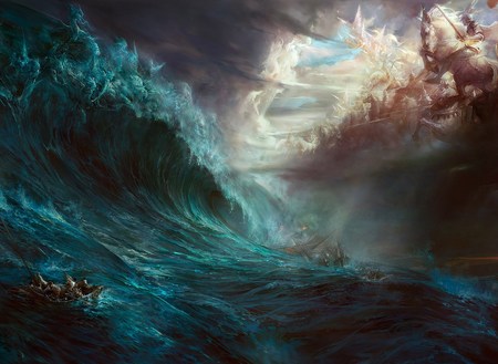 450x329 Makes Ur Heaven Vs Hell~~ - Heaven Vs Hell Painting