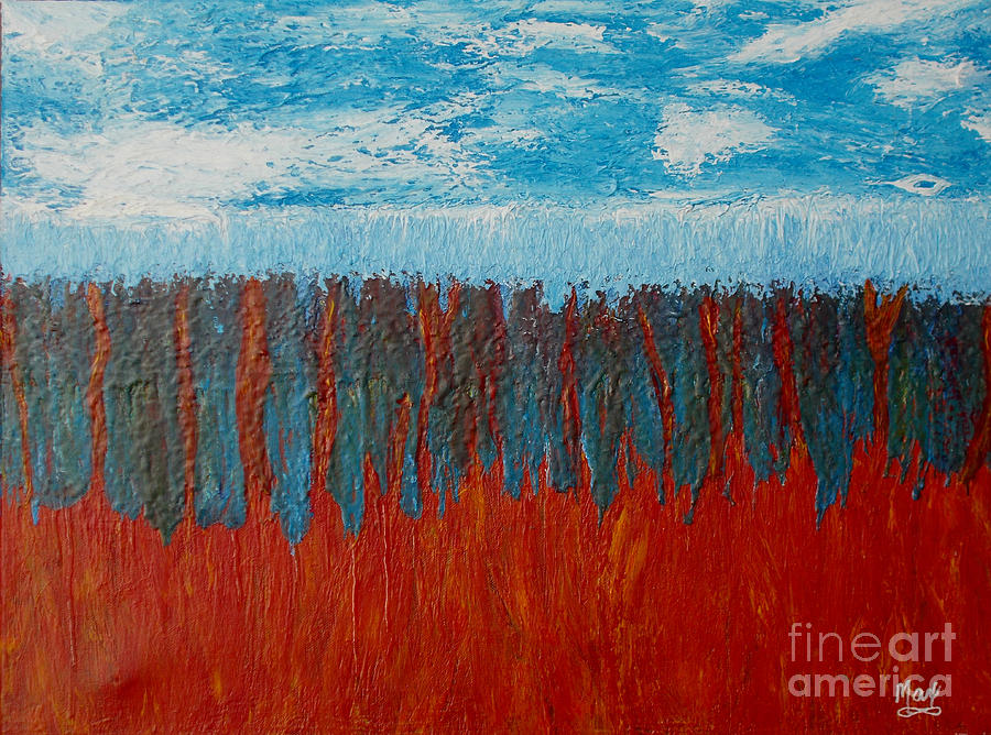 900x668 Heaven Vs. Hell Painting By Rick Maxwell - Heaven Vs Hell Painting