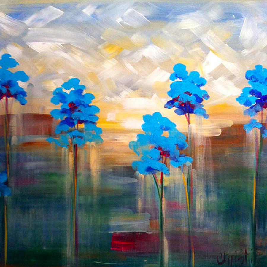 900x900 Heavenly Painting By Christine Brinson - Heavenly Painting