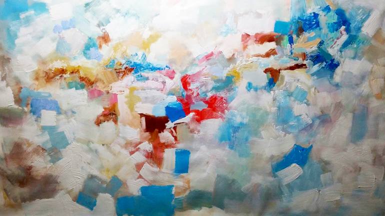 770x432 Saatchi Art Heavenly. Painting By Nepomuceno - Heavenly Painting
