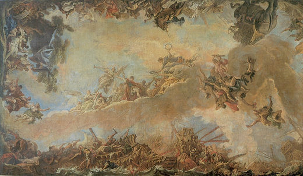 1040x604 Allegory Of Heavenly Virtue Painting Sebastiano Ricci Oil Paintings - Heavenly Painting