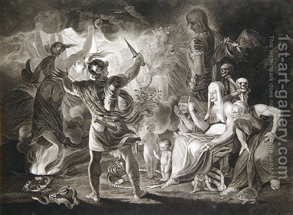 600x441 Macbeth, The Three Witches And Hecate In Act Iv, Scene I - Hecate Painting
