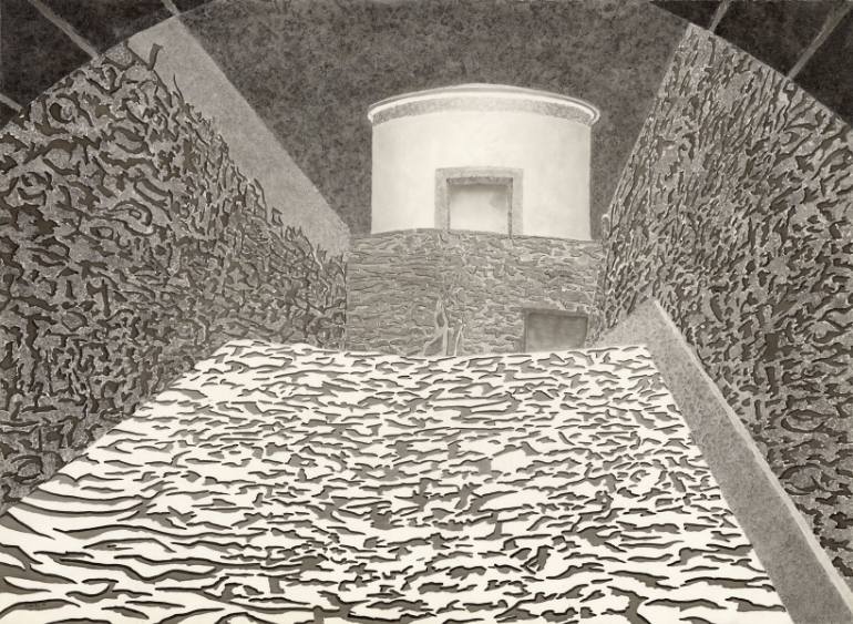 770x563 Saatchi Art The Fortress Of Hecate Painting By Joe Stavec - Hecate Painting