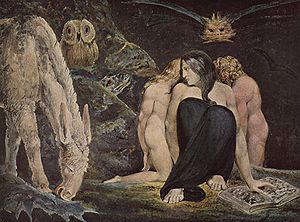300x222 The Night Of Enitharmon's Joy - Hecate Painting