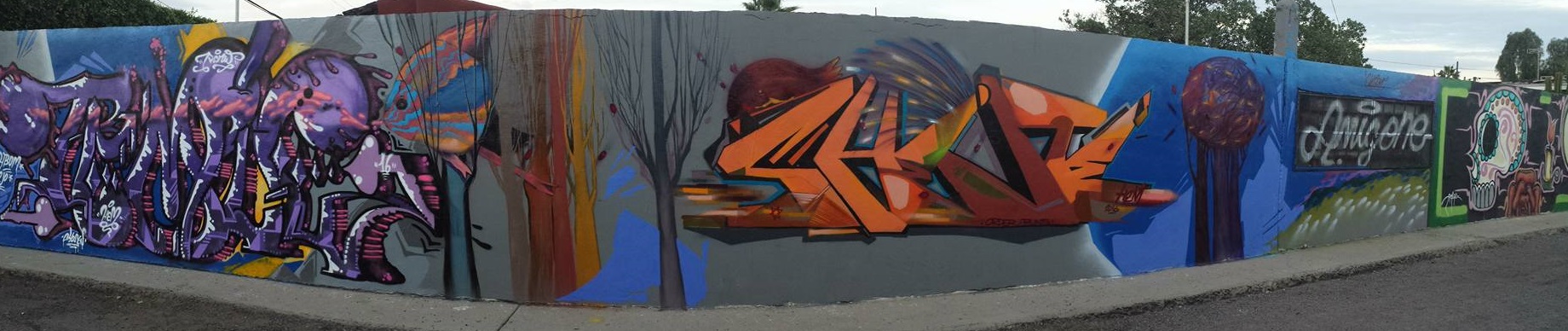 1840x388 Shente Hecho En Mexico Crew Hem Vagabundler - Hecho En Mexico Painting