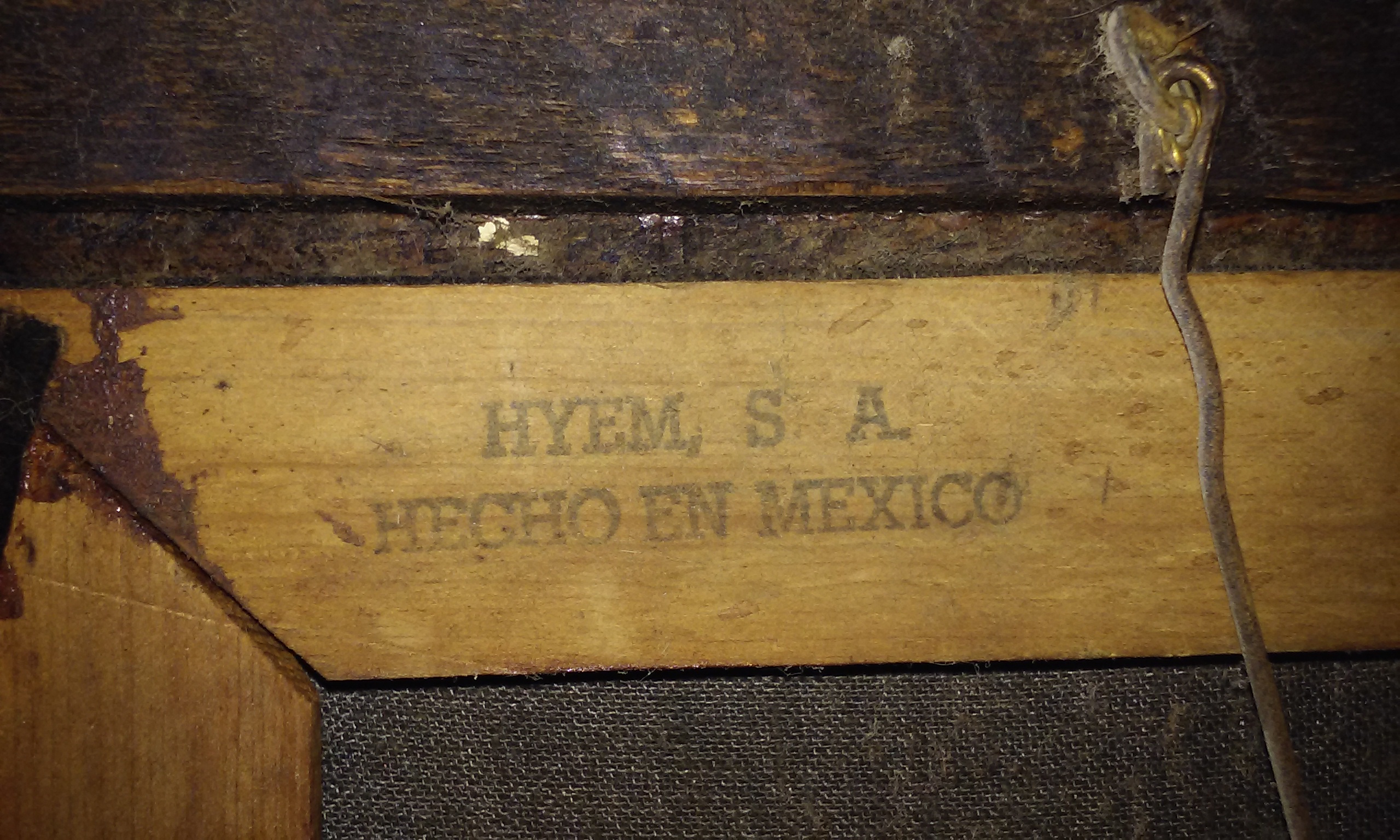 2560x1536 Old Painting From The 60's Antique Appraisal Instappraisal - Hecho En Mexico Painting