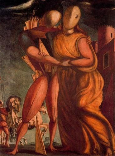 369x500 Hector And Andromache - Hector And Andromache Painting