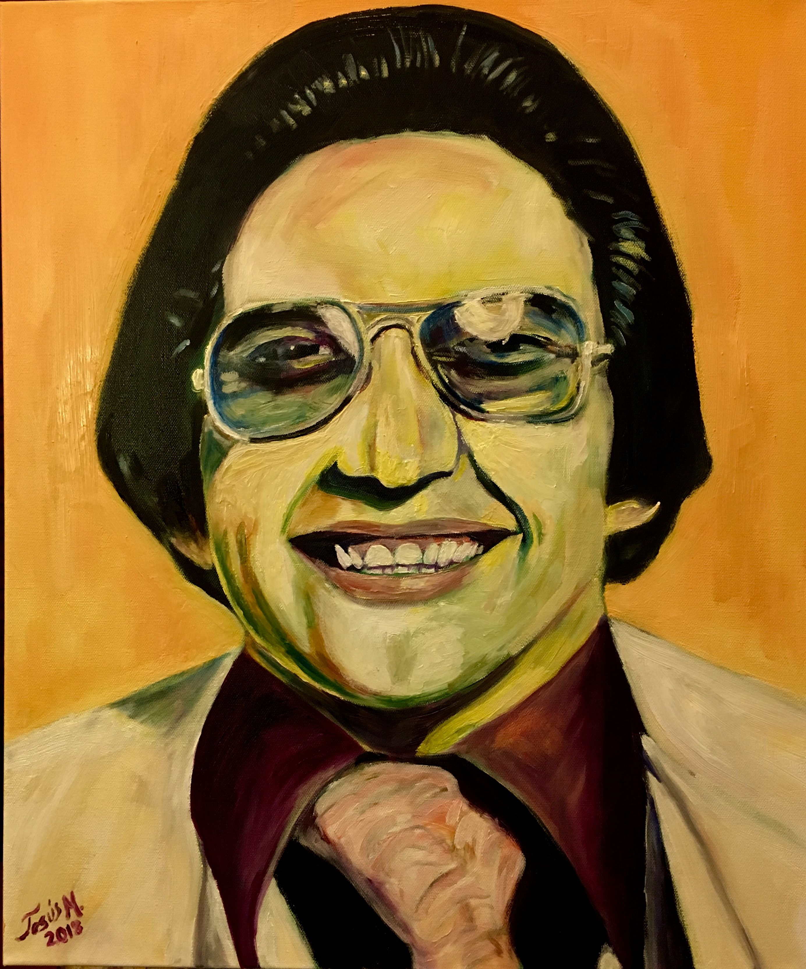 2769x3326 Hector Lavoe Ii (2018) X Oil On Gallery Canvas Wrap (1 12 - Hector Lavoe Painting