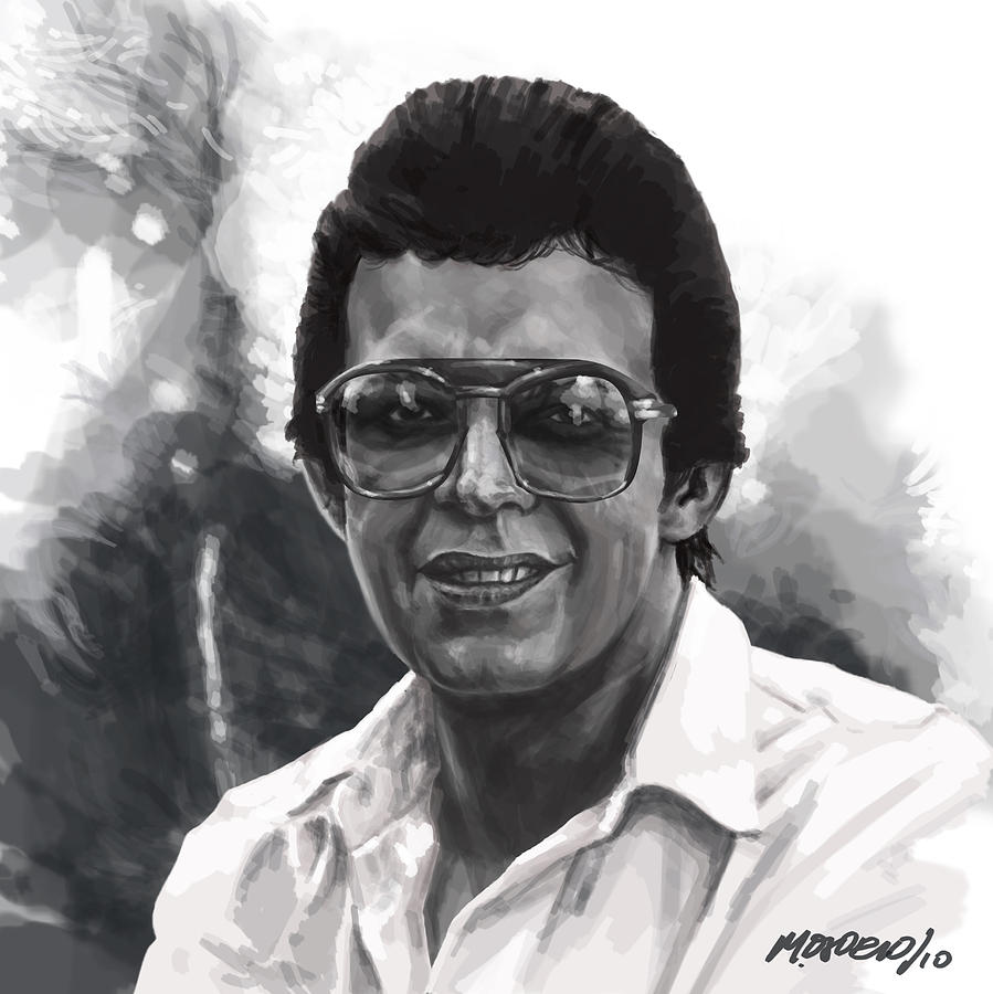 899x900 Hector Lavoe Painting By Miguel Osorio - Hector Lavoe Painting