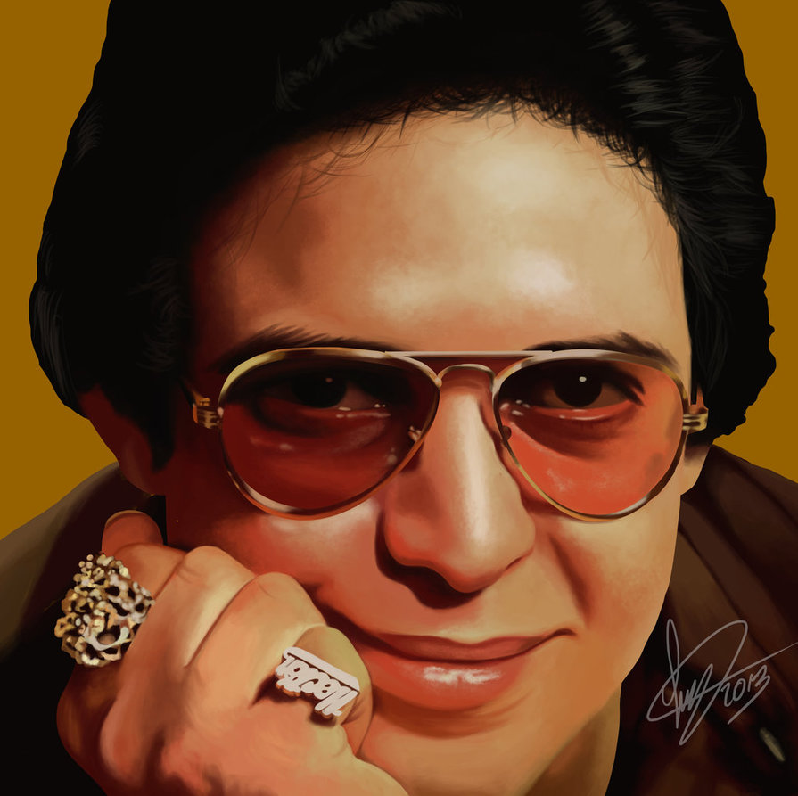 895x893 Hector Lavoe By Laanz - Hector Lavoe Painting