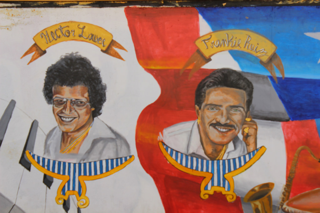 1024x683 La Perla Hector Lavoe Y Frankie Ruiz Wall Painting - Hector Lavoe Painting