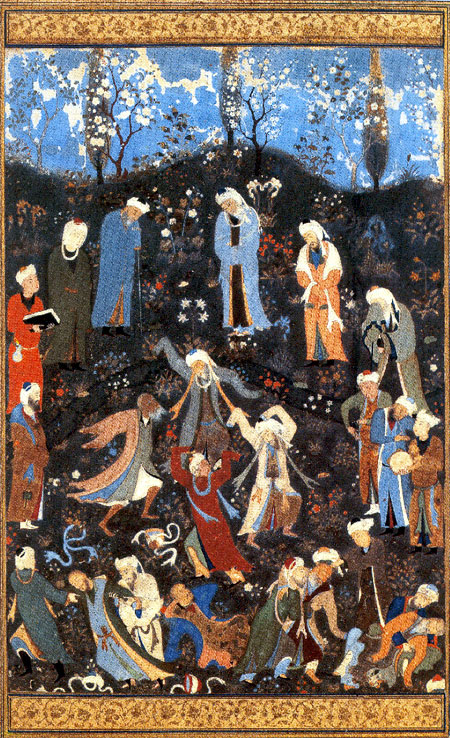 450x738 On The Subject Of Hedonism In The Art Of Central Asia. Part Ii - Hedonism Painting