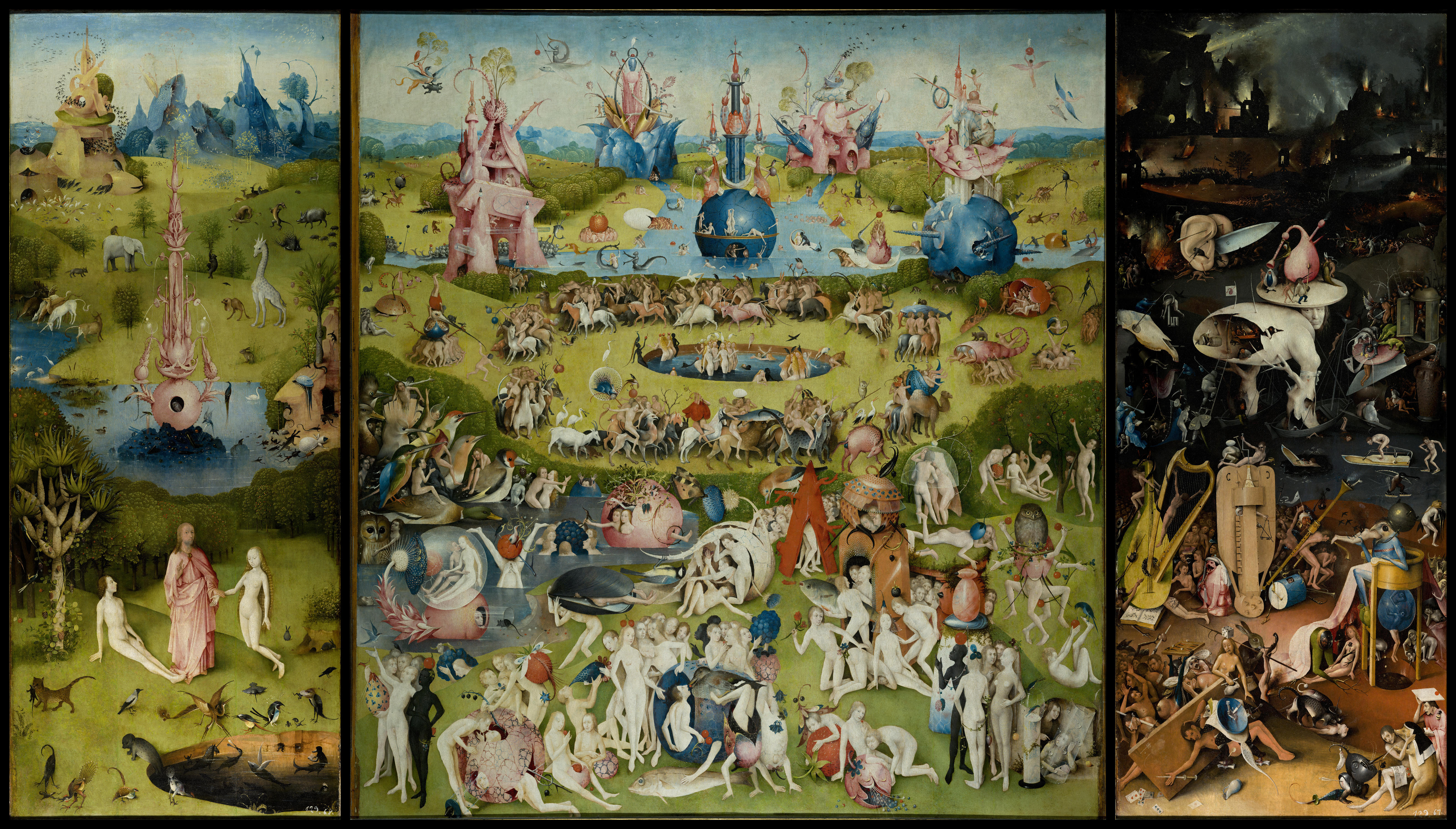 5270x3000 The Garden Of Earthly Delights Pechorin - Hedonism Painting