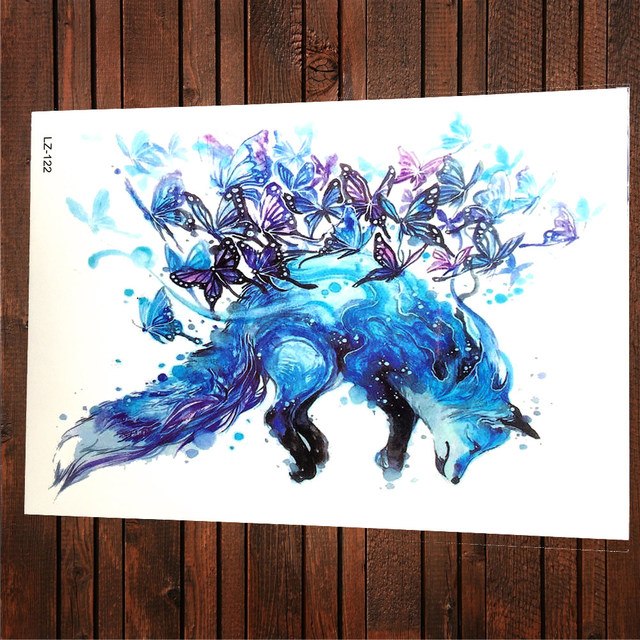 640x640 Online Shop 25 Design Watercolor Wise Hedwig Owl Temporary Tattoo - Hedwig Painting