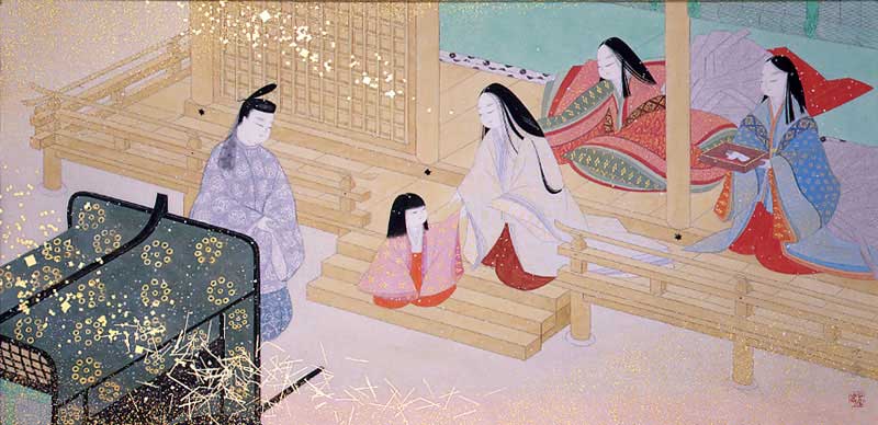 800x388 Surprising History Of Jyuni Hitoe, Kimono In Heian Period - Heian Painting