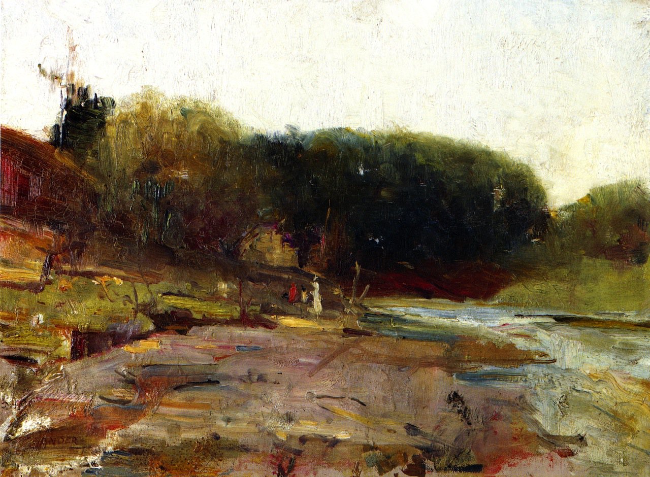 1280x940 On The River Yarra Near Heidelberg Victoria Painting Charles - Heidelberg Painting