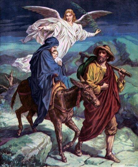 446x540 Our Life Of Christ Windows - Heinrich Hofmann Painting Of Christ