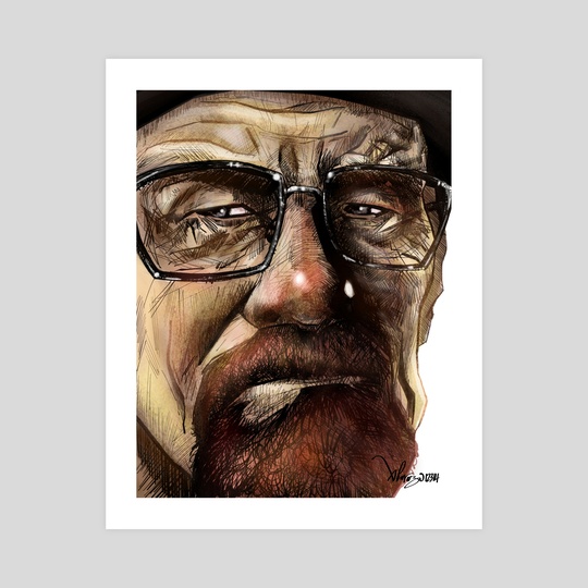 540x540 Heisenberg, An Art Print By Al Barazi - Heisenberg Painting