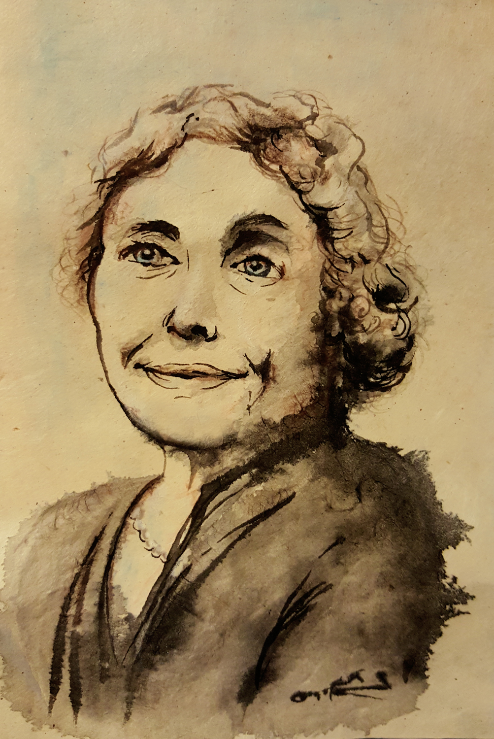 1003x1500 Helen Keller - Helen Keller Painting