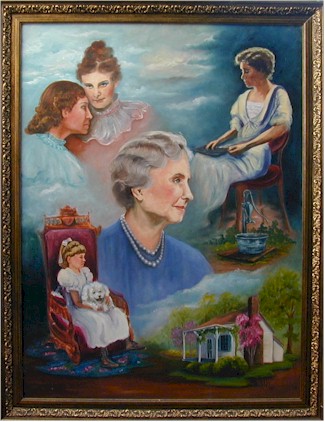 325x422 Helen Keller My Hero - Helen Keller Painting
