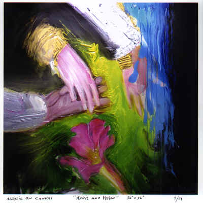 400x406 Heroines - Helen Keller Painting