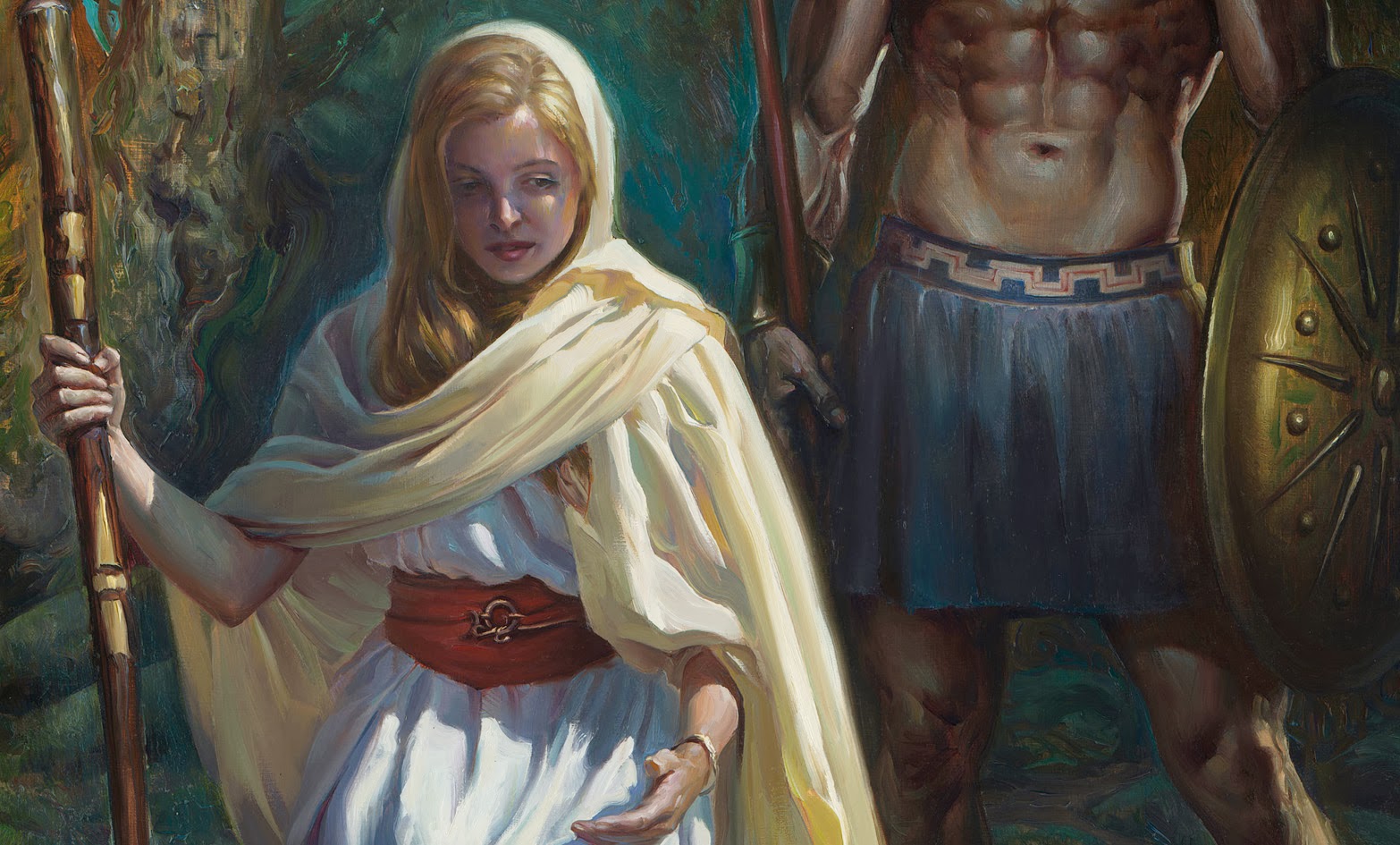 1566x945 Petar Art Helen Of Troy - Helen Of Troy Painting