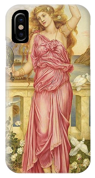 316x592 Helen Of Troy Iphone X Case For Sale By Evelyn De Morgan - Helen Of Troy Painting Evelyn De Morgan