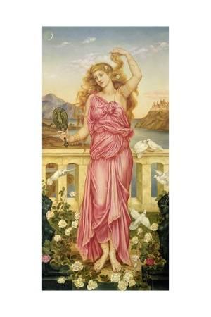 300x450 Helen Of Troy, 1898 Giclee Print By Evelyn De Morgan - Helen Of Troy Painting Evelyn De Morgan