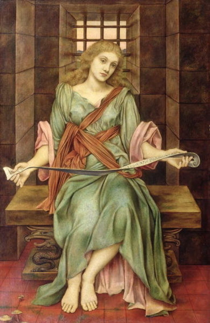 736x1131 The Soul's Prison House Evelyn De Morgan - Helen Of Troy Painting Evelyn De Morgan