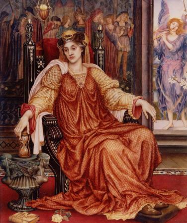 376x450 Evelyn De Morgan - Helen Of Troy Painting Evelyn De Morgan