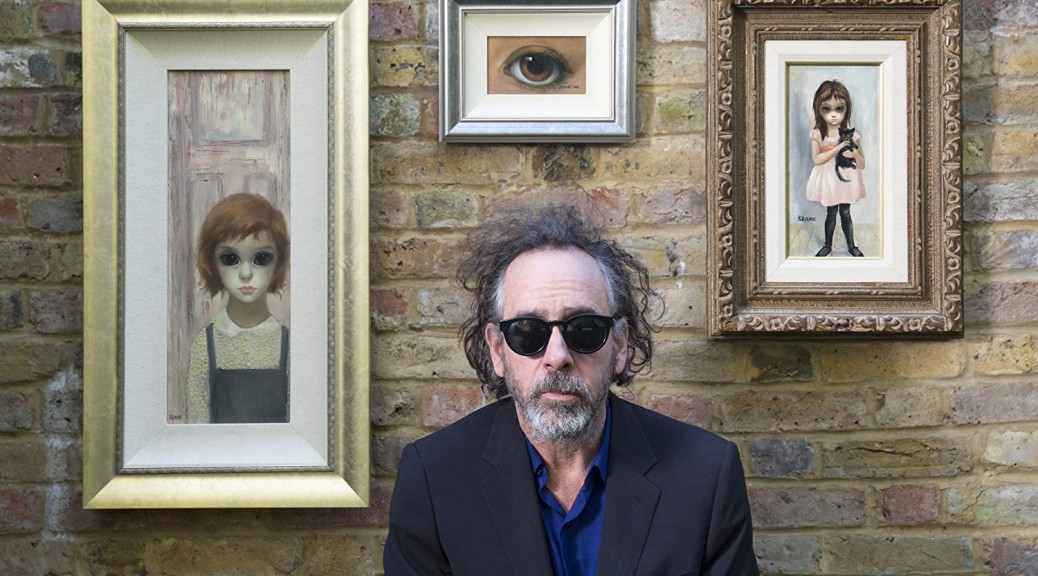 1038x576 Interview Tim Burton Talks Eye Opening Story Of Margaret Keane - Helena Bonham Carter Keane Painting