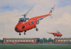 300x206 Westland Whirlwind Helicopter Painting Art Print - Helicopter Painting