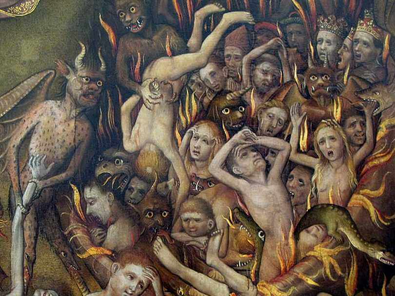 810x608 Hell On Earth Is Here Today (Gonzo And Conjure - Hell On Earth Painting