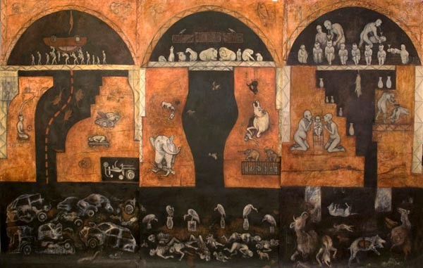 600x381 Rebecca Wolfram's Hell On Earth On Culture Chicago Reader - Hell On Earth Painting