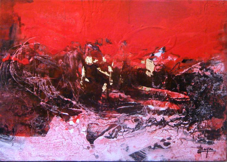 770x552 Saatchi Art Hell Painting By Faiza Bayou - Hell Painting