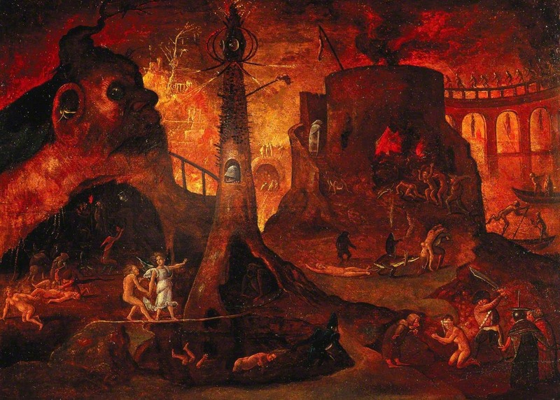 800x572 Artwork By Hieronymus Bosch - Hell Painting