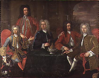 421x331 The Hellfire Clubs - Hellfire Painting