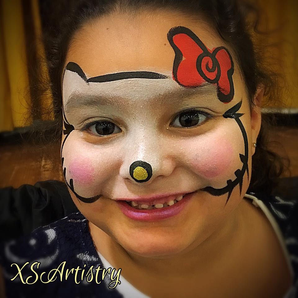Hello Kitty Face Painting at Explore collection of Hello Kitty Face Painting