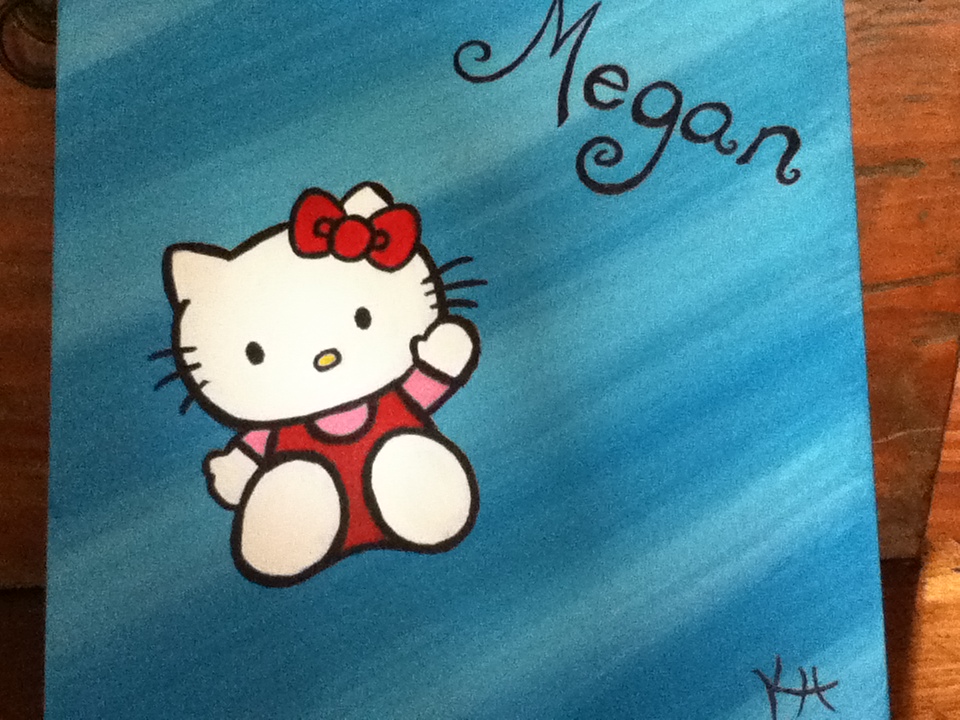 960x720 Hello Kitty Painting By Disneyfreak010 - Hello Kitty Painting