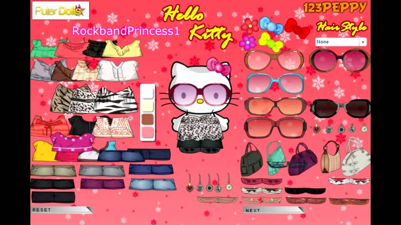 1280x720 Hello Kitty Face Painting Online Game Gameflarecom, Hello Kitty - Hello Kitty Painting Online