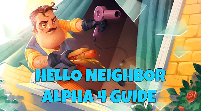 640x354 Hello Neighbor Complete Alpha 4 Guide Hello Neighbor - Hello Neighbor Painting