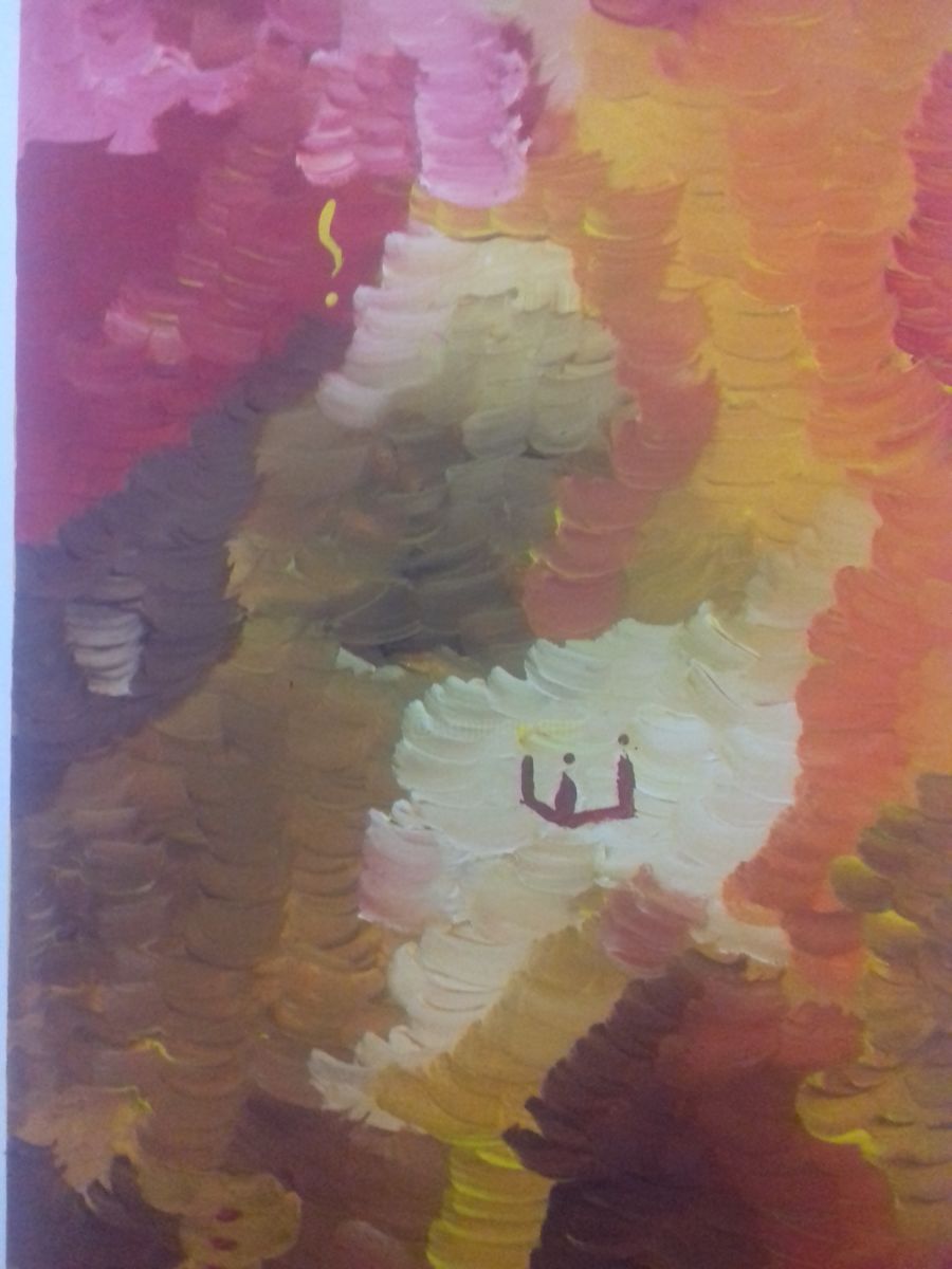 900x1200 Hello. (Crizoo).) - Hello Painting