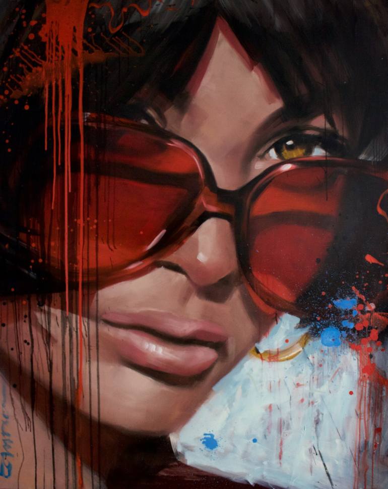 770x969 Saatchi Art Hello Painting By Pascale Taurua - Hello Painting