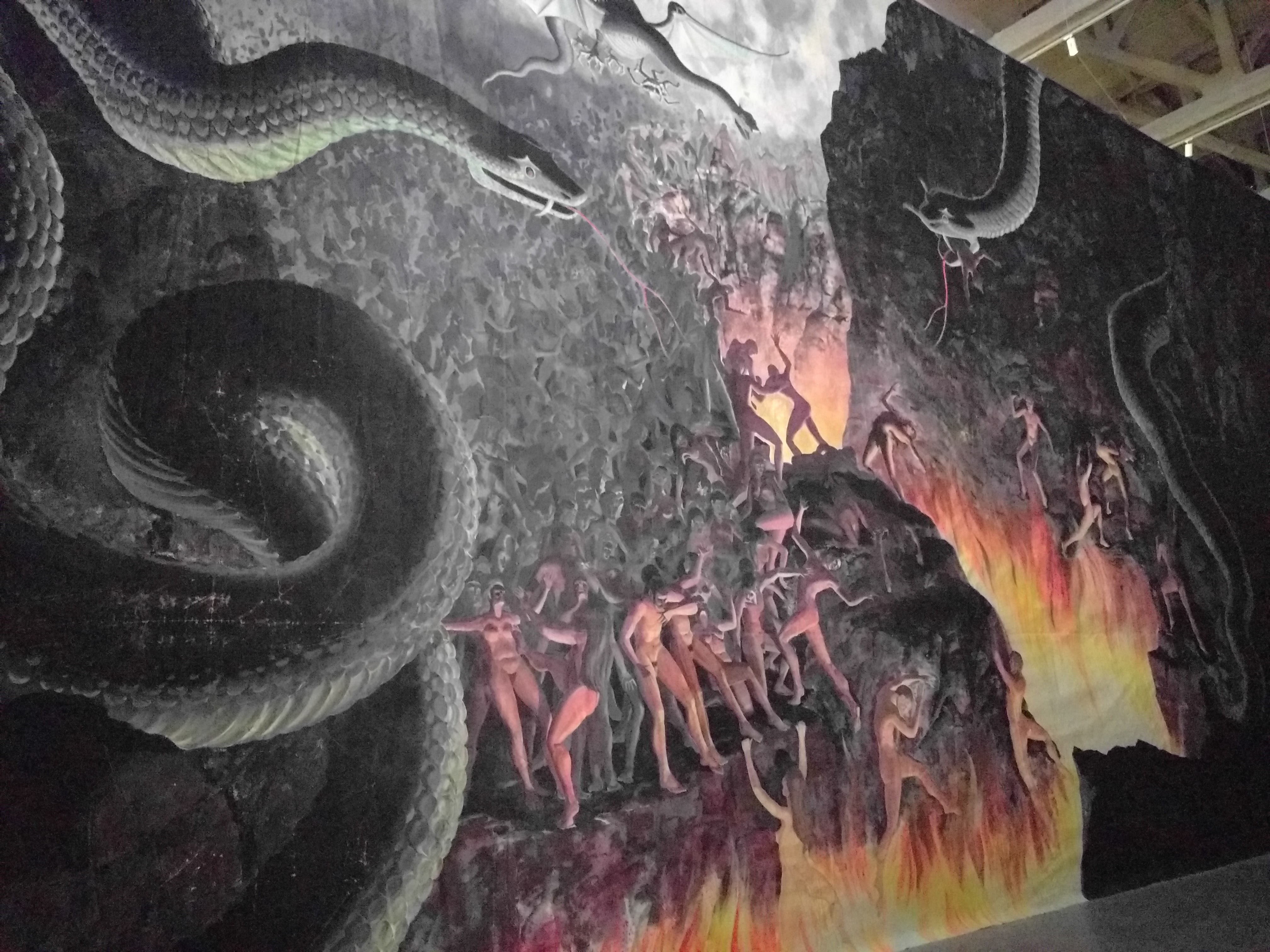 4032x3024 Searching For Millard Sheets' Genius And Masonic Relics - Hellscape Painting