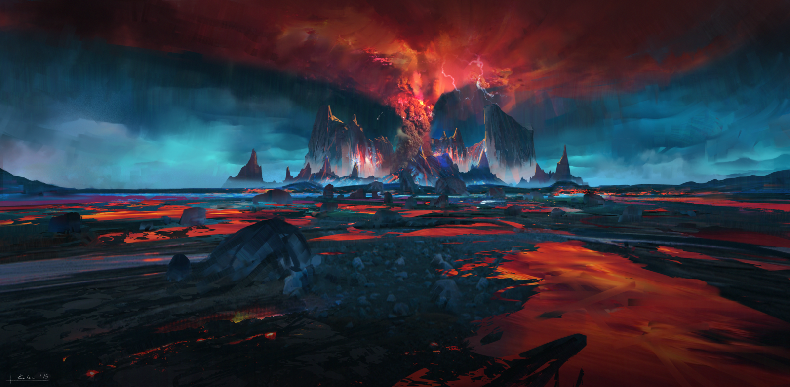 1600x785 Fear Itself Randomsuperpowers - Hellscape Painting